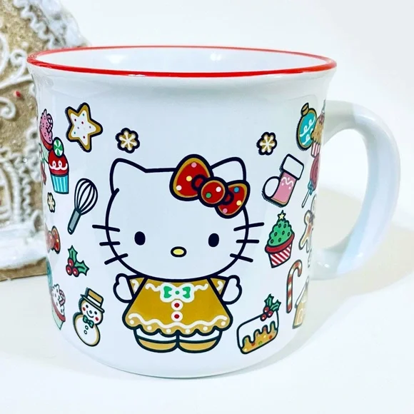 🤎🎀Hello Kitty Gingerbread Mug - Picture 1 of 4